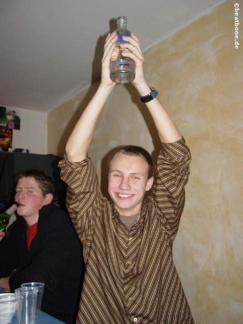 unser wodka gott.. amen