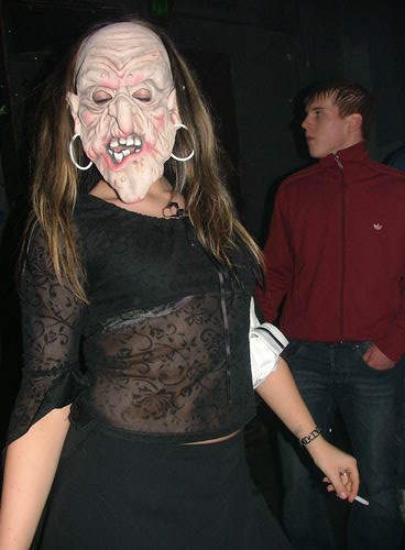 wenigstens Antonia nahm das ernst mit dem Halloween