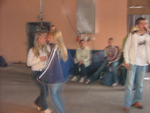 schon mal abdancen... als probe
