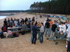 die stimmung am start