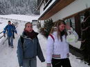 Hier werden gleich die Ski ausgeliehen